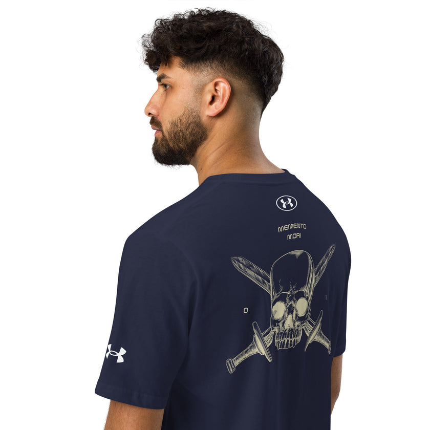 MEMENTO MORI Under Armour Ⓡ athletic t-shirt - Zero One Outpost LLC