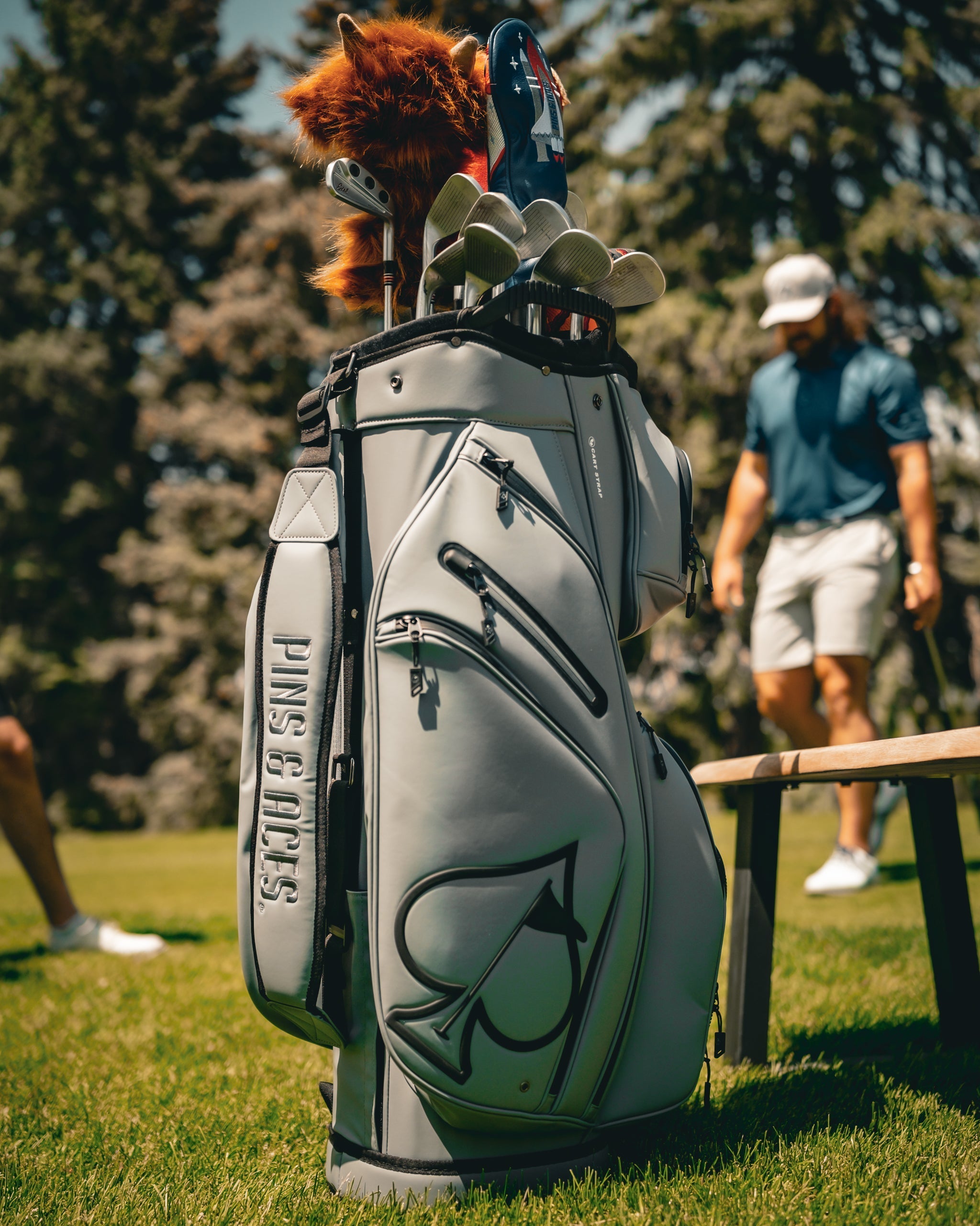 Player Preferred™ Cart Bag - Flat Ash - Zero One Outpost