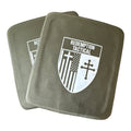 (PAIR) Level IV 7x8" Ceramic Side Plates (Lightweight Alumina PE Material) - Zero One Outpost