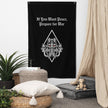 MAN OF PEACE Black Flag - Zero One Outpost