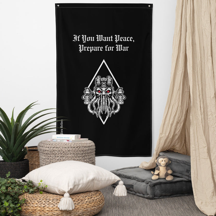 MAN OF PEACE Black Flag - Zero One Outpost