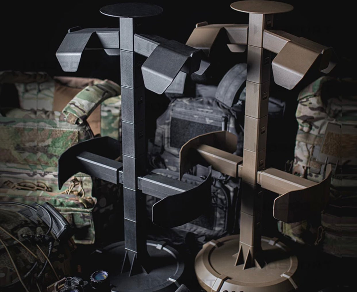 Armor Butler Stand 2.0 Holds Armor Tactical Vest Helmet Stand - Zero One Outpost