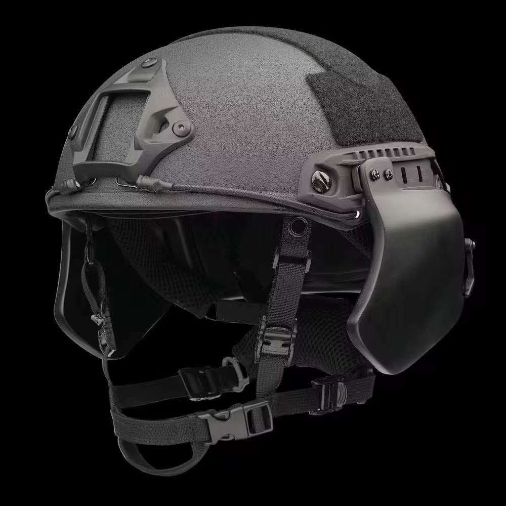 “Ear Armor” Attachable Side Helmet Protection for High Cut Helmet: Tested to LEVEL IIIA - Zero One Outpost