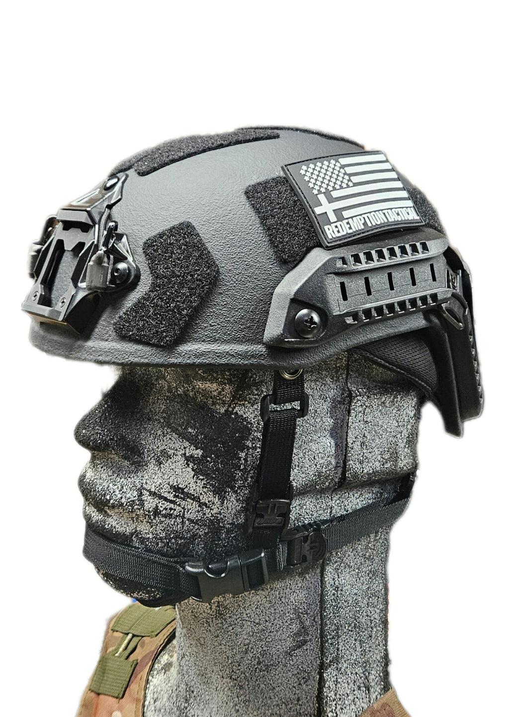 Ballistic Helmet RT2 High Cut Helmet: Tested to LEVEL IIIA (Included Arc Rails, Padding, Straps) - Zero One Outpost