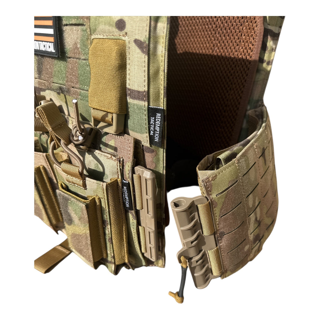 Redemption Tactical CRUSADER 2.0® V4 ARMOR FULL KIT COMBO PACKAGE LIGHTWEIGHT LEVEL IV (2) 10x12 Front/Back Plates (2) 6x8 Side Plates (Level IV) - Zero One Outpost