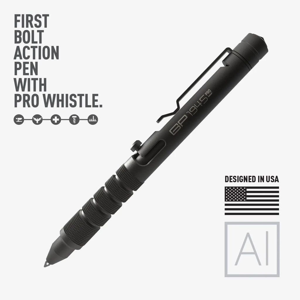 GP 1945 Bolt - Action Pen PRO — Titanium & Aluminum EDC - Zero One Outpost