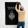 MAN OF PEACE Black Flag - Zero One Outpost