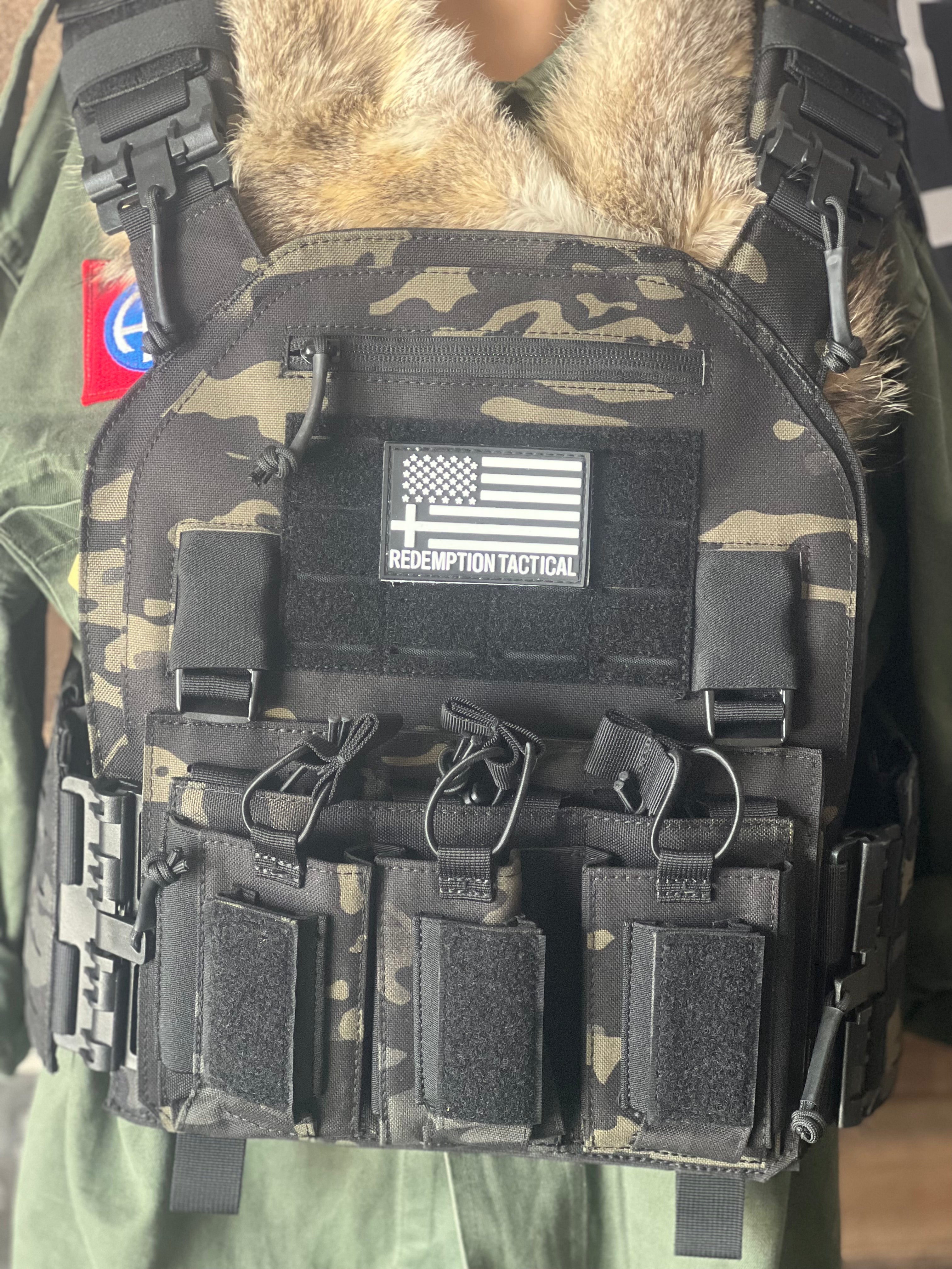 Redemption Tactical CRUSADER 2.0® V4 ARMOR FULL KIT COMBO PACKAGE LIGHTWEIGHT LEVEL IV (2) 10x12 Front/Back Plates (2) 6x8 Side Plates (Level IV) - Zero One Outpost