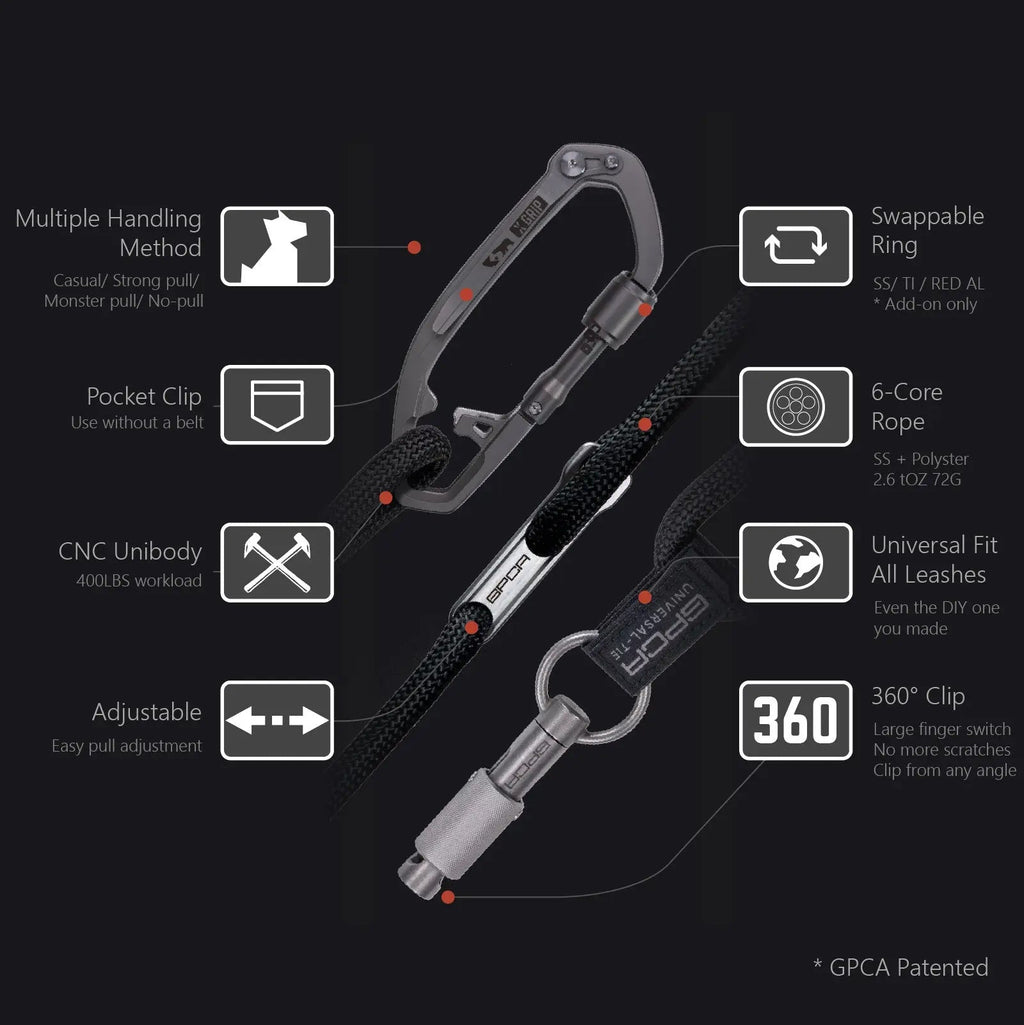 GPCA Dog Leash Set PRO / LITE - Zero One Outpost