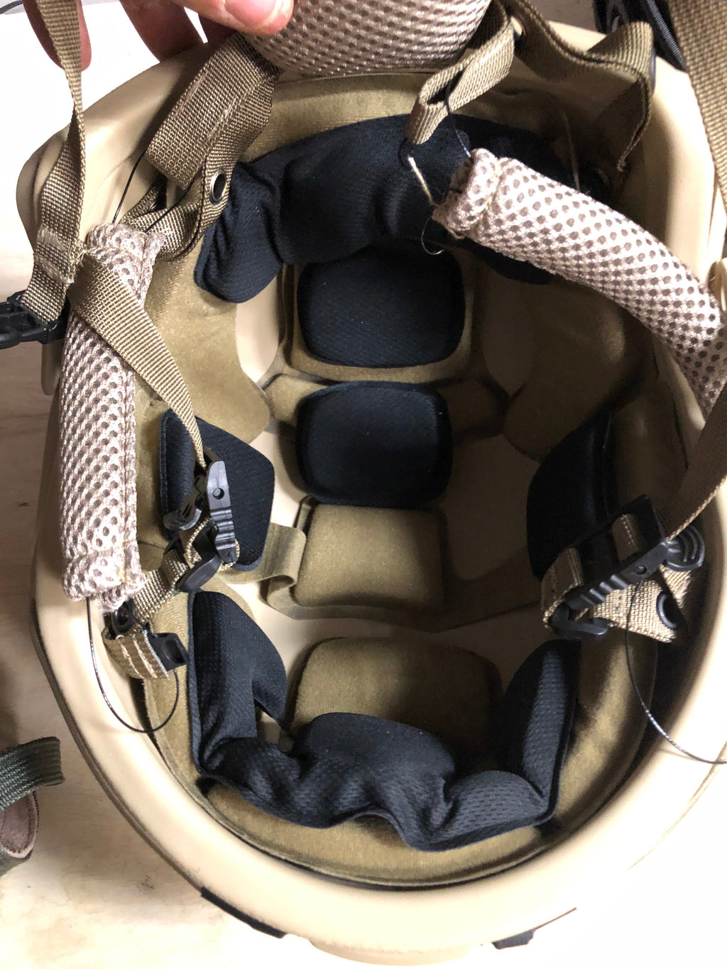 Ballistic Helmet RT2 High Cut Helmet: Tested to LEVEL IIIA (Included Arc Rails, Padding, Straps) - Zero One Outpost