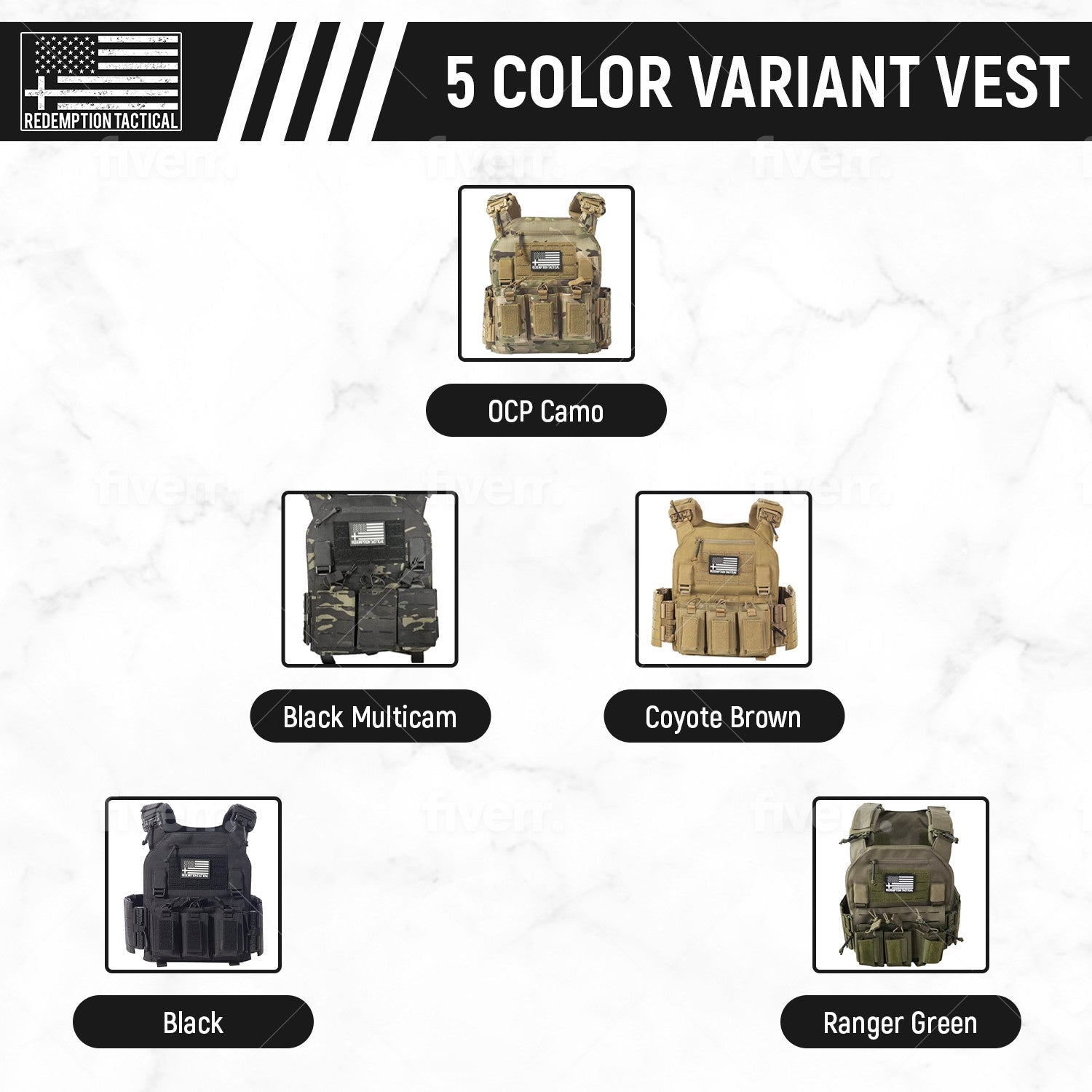 Redemption Tactical "CRUSADER 2.0"® V4 Vest - Zero One Outpost
