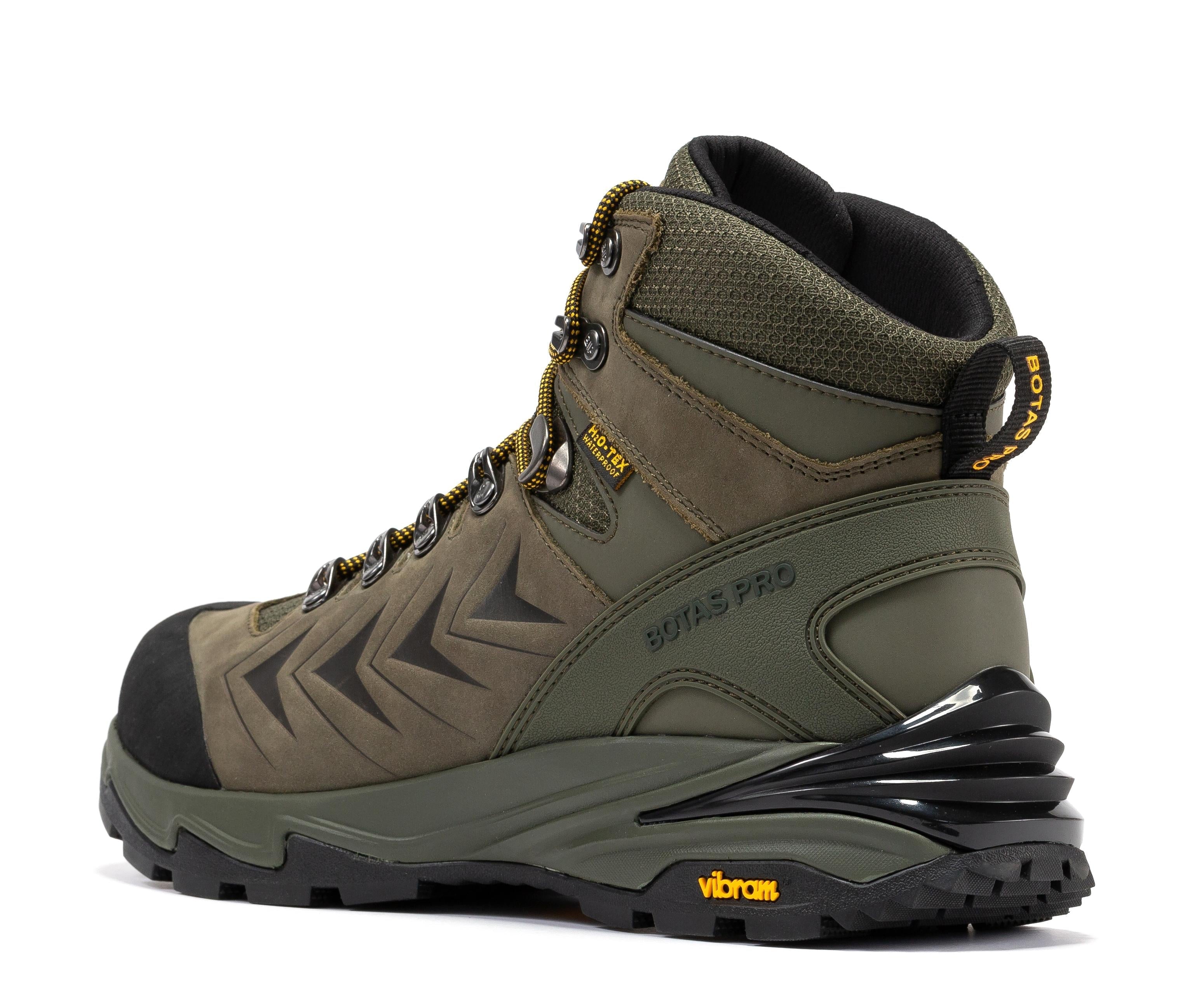 Botas Pro Olive 6 Inch Waterproof Hiking Boots with VIBRAM® Traction Lug Outsole BP22123 - Zero One Outpost