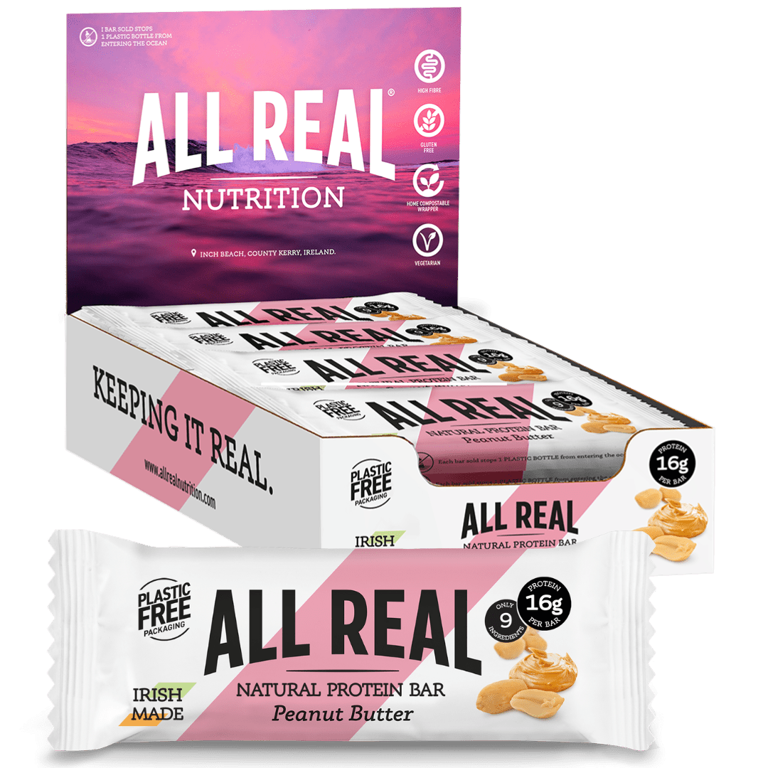 Peanut Butter Protein Bar 50g x 12 bars - Zero One Outpost