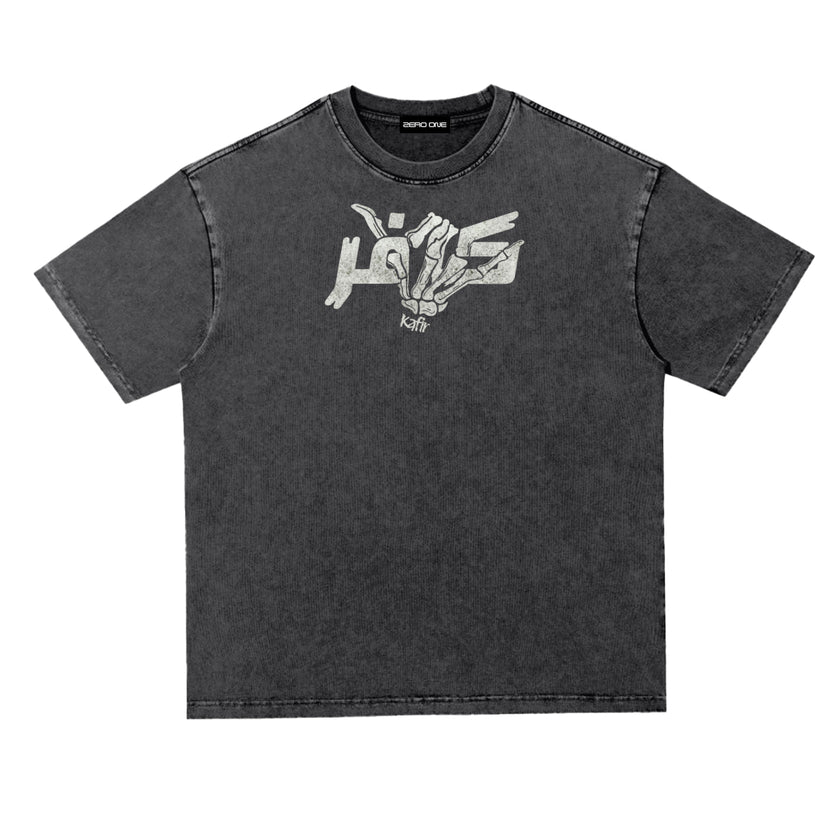 Kafir Collection— Snow-Washed Heavyweight Tees - Zero One Outpost