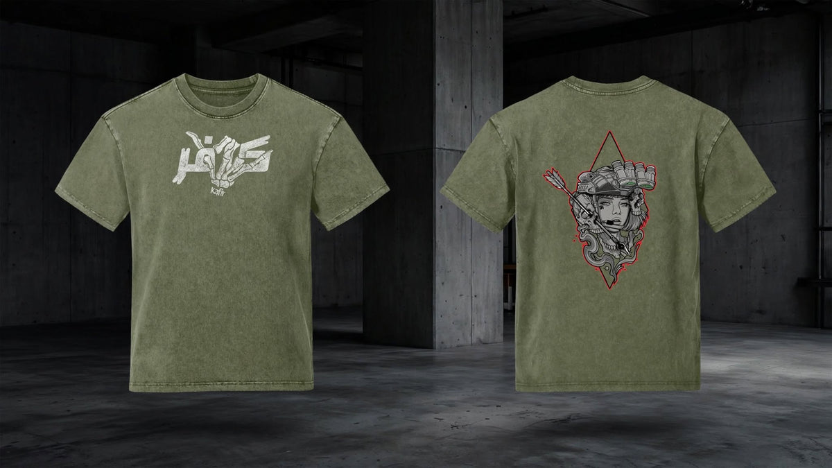 Kafir Collection— Snow-Washed Heavyweight Tees - Zero One Outpost