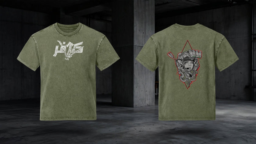 Kafir Collection— Snow-Washed Heavyweight Tees - Zero One Outpost