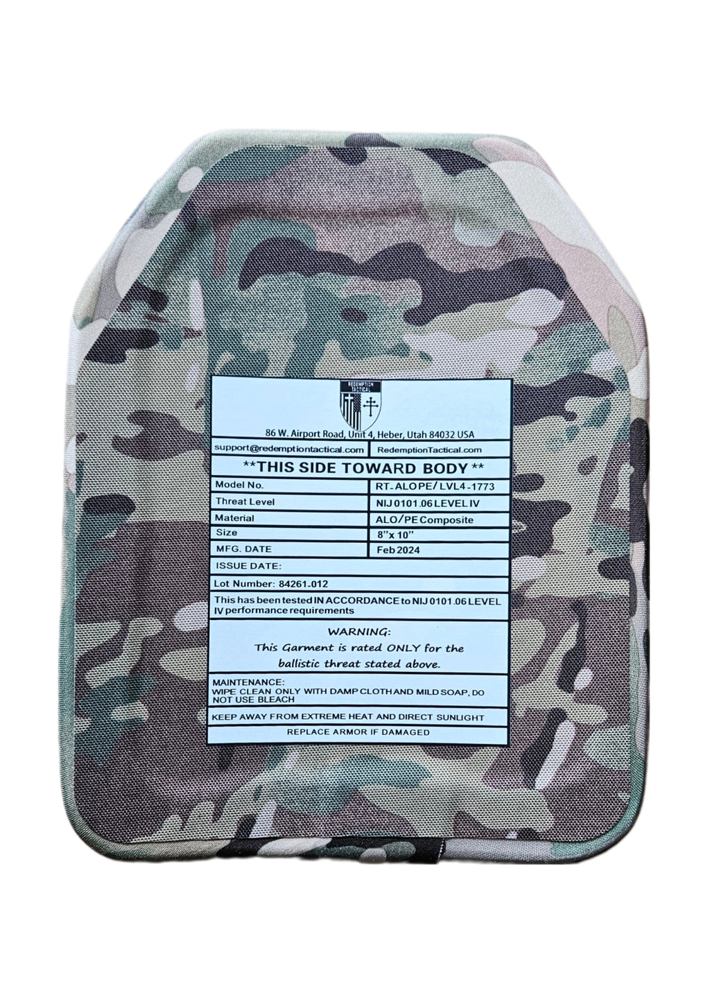 8x10 Level IV Recon 2.0 Armor Kit (Pair Level IV 8x10 Plates or Bundle 8x10 Plates +Recon 2.0 Carrier) - Zero One Outpost