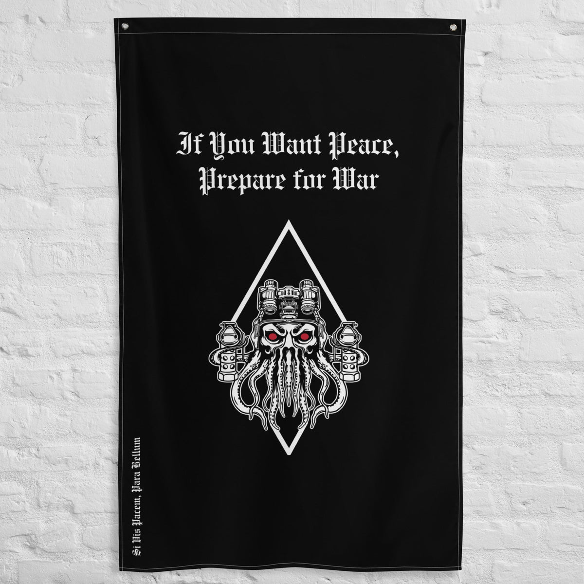 MAN OF PEACE Black Flag - Zero One Outpost