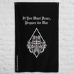 MAN OF PEACE Black Flag - Zero One Outpost