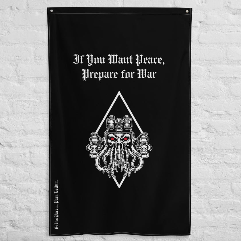 MAN OF PEACE Black Flag - Zero One Outpost