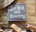 For God and Country Patch - Zero One Outpost