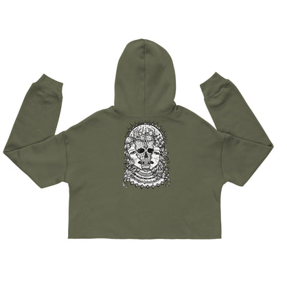 Women Crop Hoodie - Zero One Outpost LLC