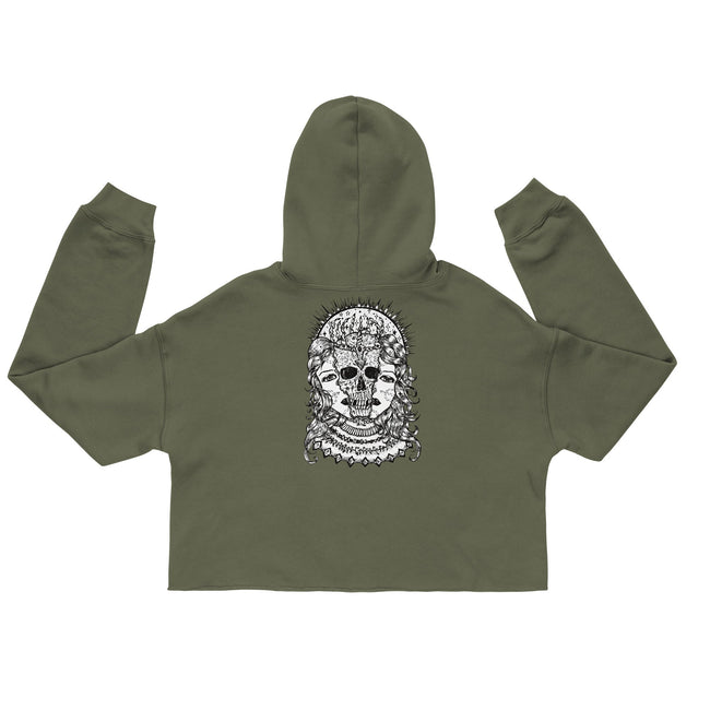 Women Crop Hoodie - Zero One Outpost LLC