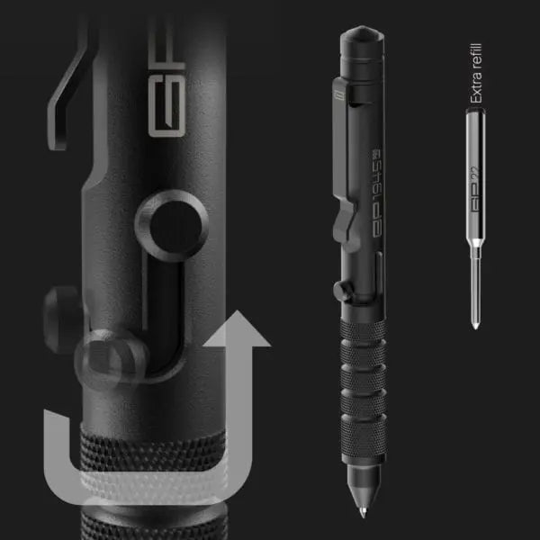 GP 1945 Bolt - Action Pen PRO — Titanium & Aluminum EDC - Zero One Outpost