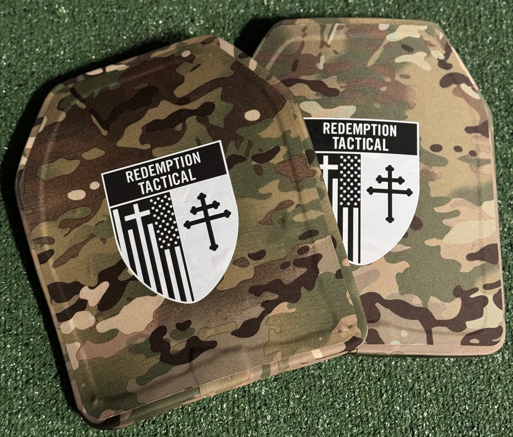 Archangel 2.0 FULL KIT Armor COMBO PACKAGE LIGHTWEIGHT LEVEL IV (2) 10x12 Front/Back Plates (2) 6x8 Side Plates, Archangel Placard (Level IIIA) - Zero One Outpost