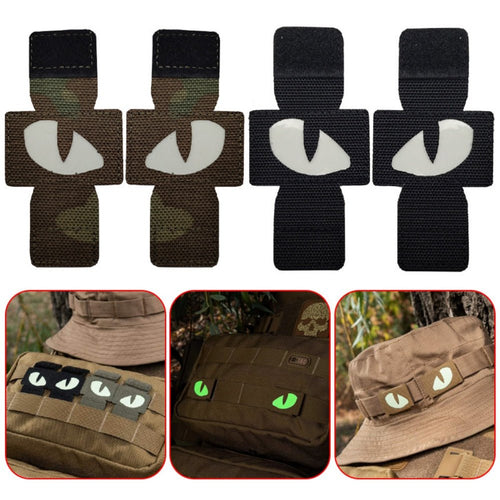 (PAIR) Tactical "Cat Eyes" Patches - Zero One Outpost
