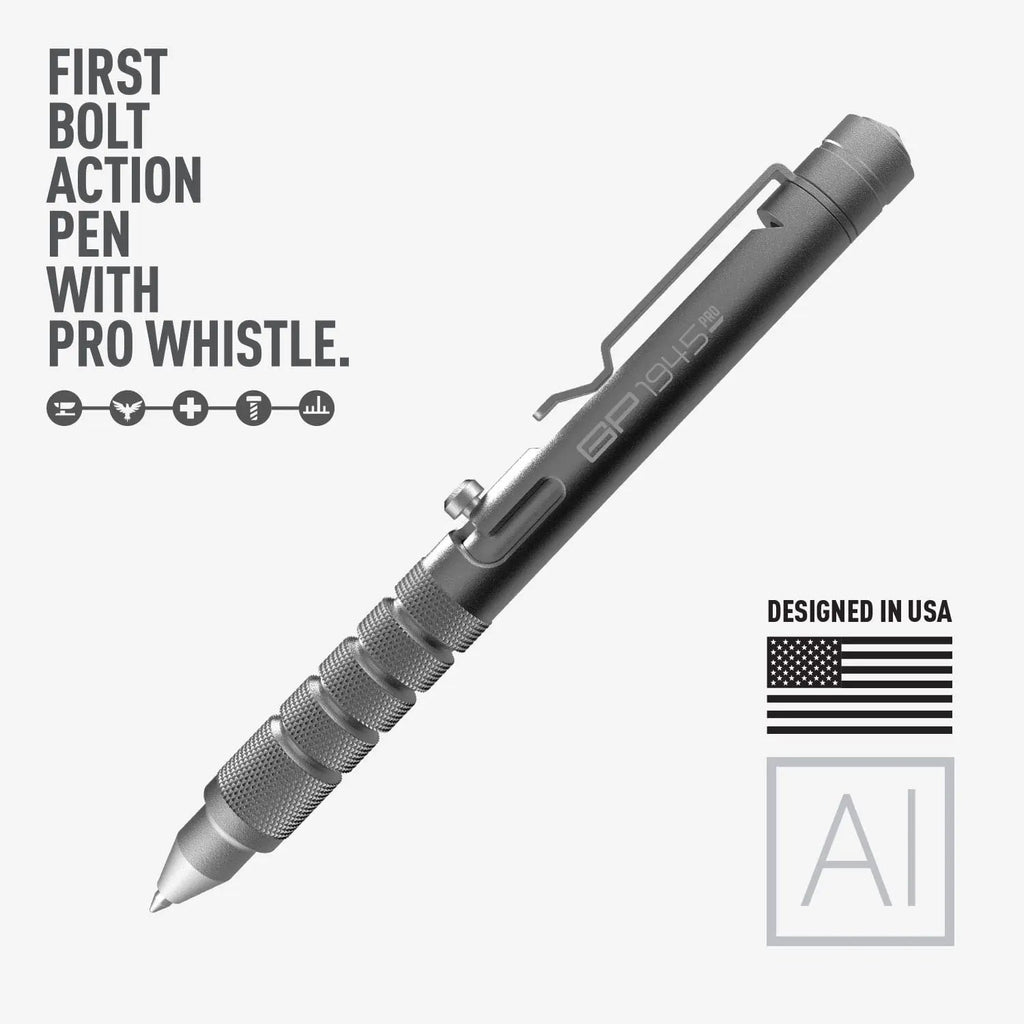 GP 1945 Bolt - Action Pen PRO — Titanium & Aluminum EDC - Zero One Outpost