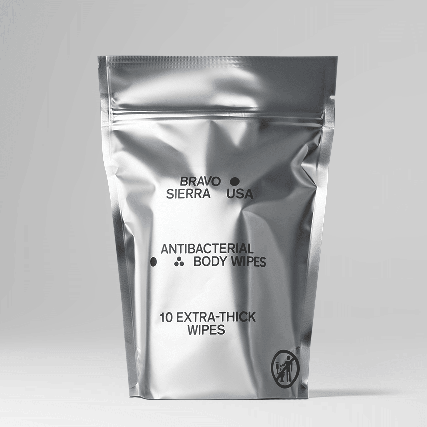 ANTIBACTERIAL BODY WIPES - Zero One Outpost
