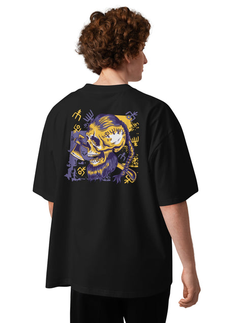 Organic Oversized High Neck T-Shirt - Zero One Outpost LLC