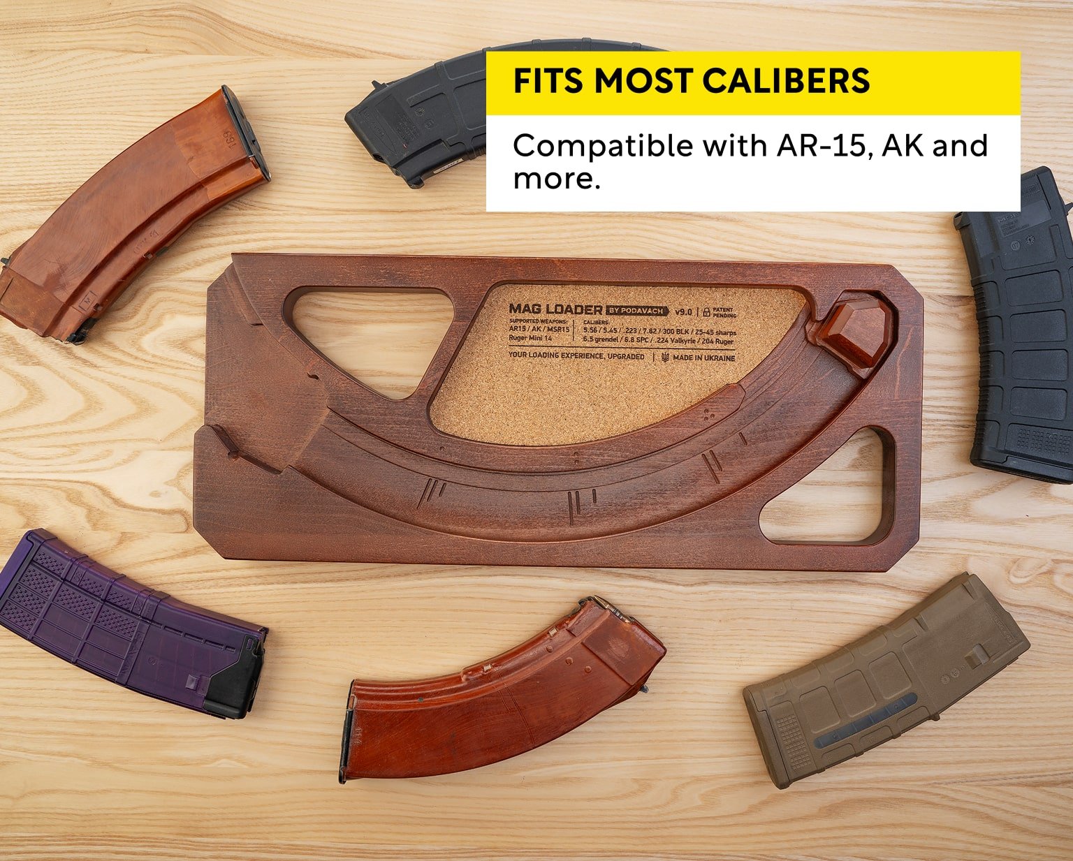 U - LOADER AK + AR15 Magazine Speed Loader - Zero One Outpost