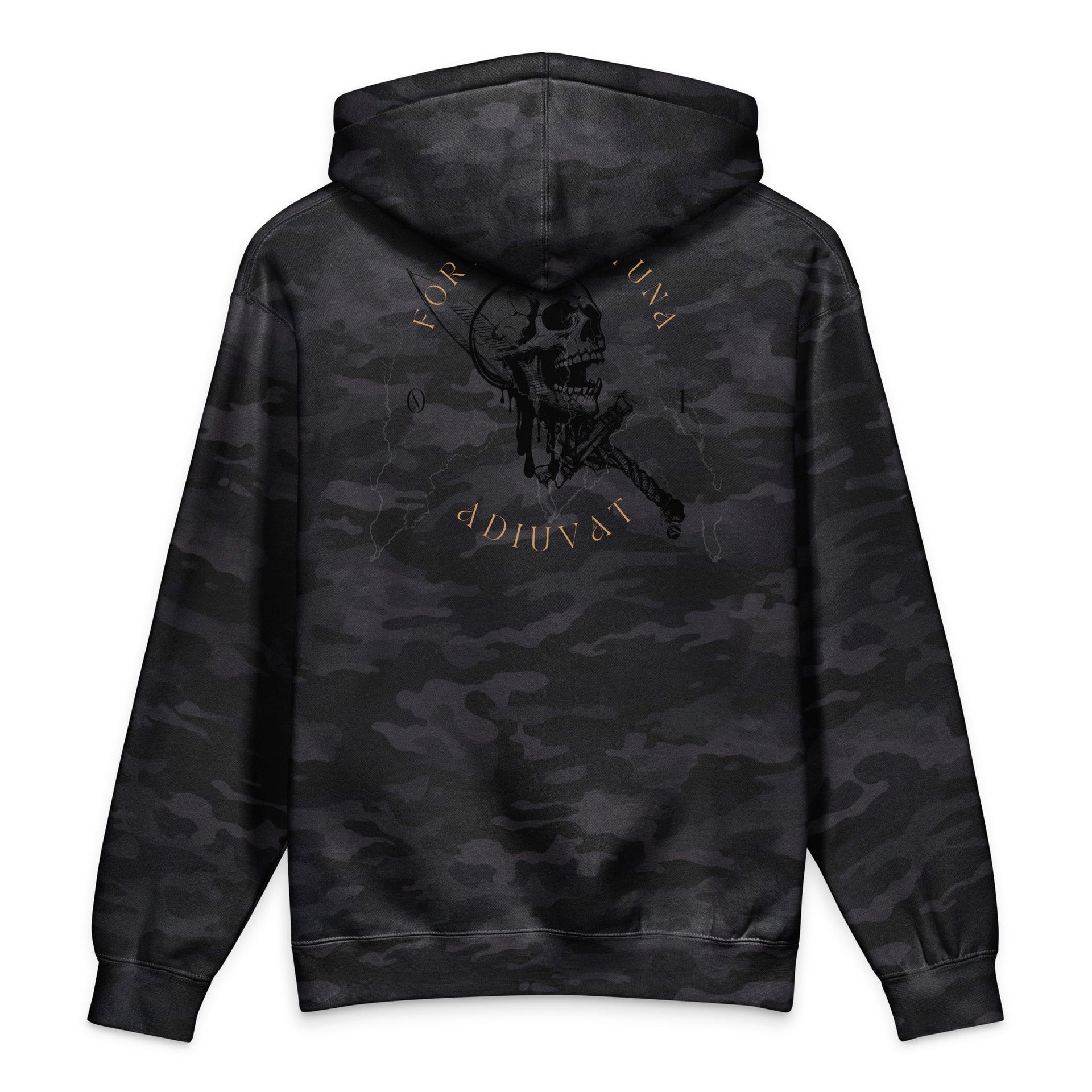 Blackcamo Heavyweight Hoodie - Zero One Outpost LLC