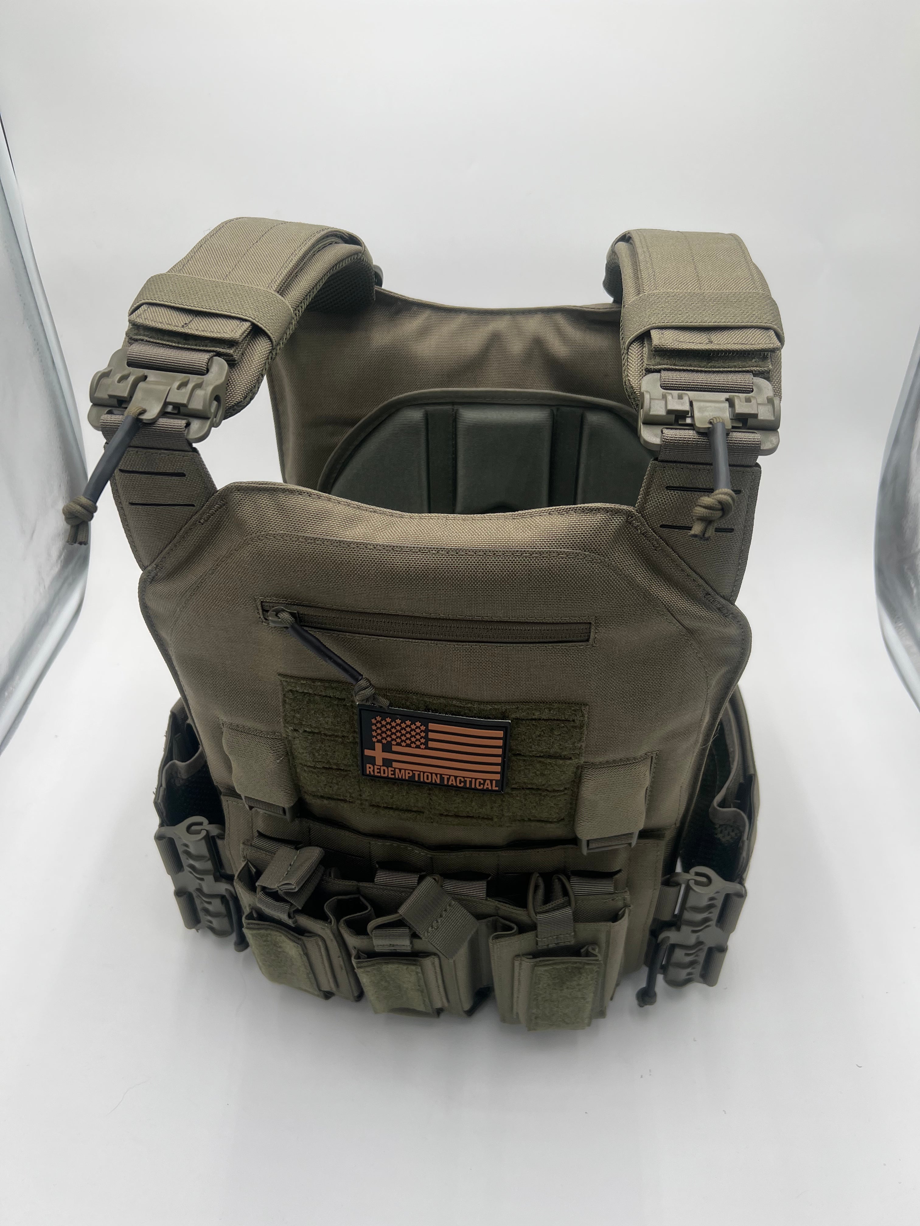 BIG BOY Crusader 2.0 XL Armor COMBO PACKAGE LIGHTWEIGHT LEVEL IV (2) XL Ceramic Front/Back Plates - Zero One Outpost