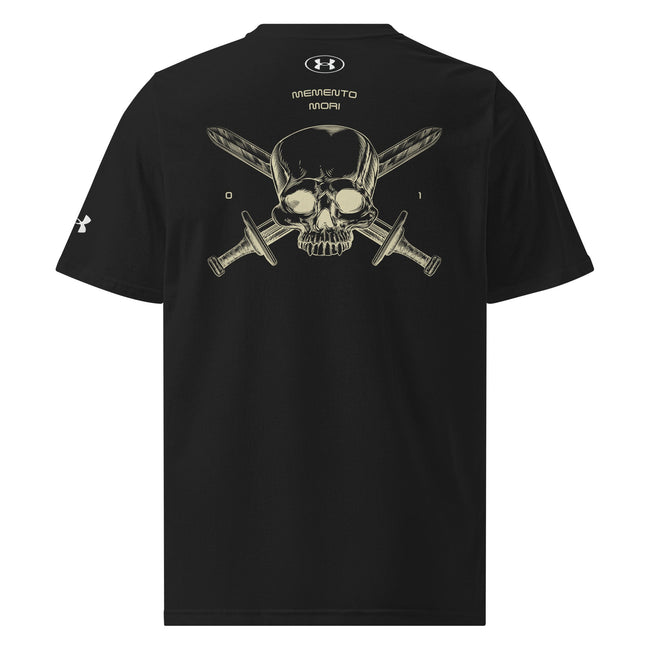 MEMENTO MORI Under Armour Ⓡ athletic t-shirt - Zero One Outpost LLC