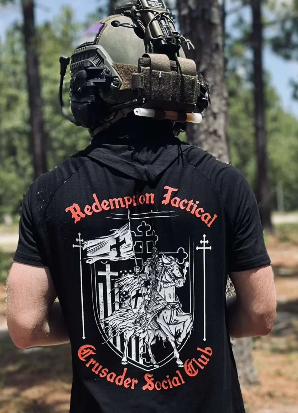 Redemption Tactical Crusader Social Club T-Shirt - Zero One Outpost