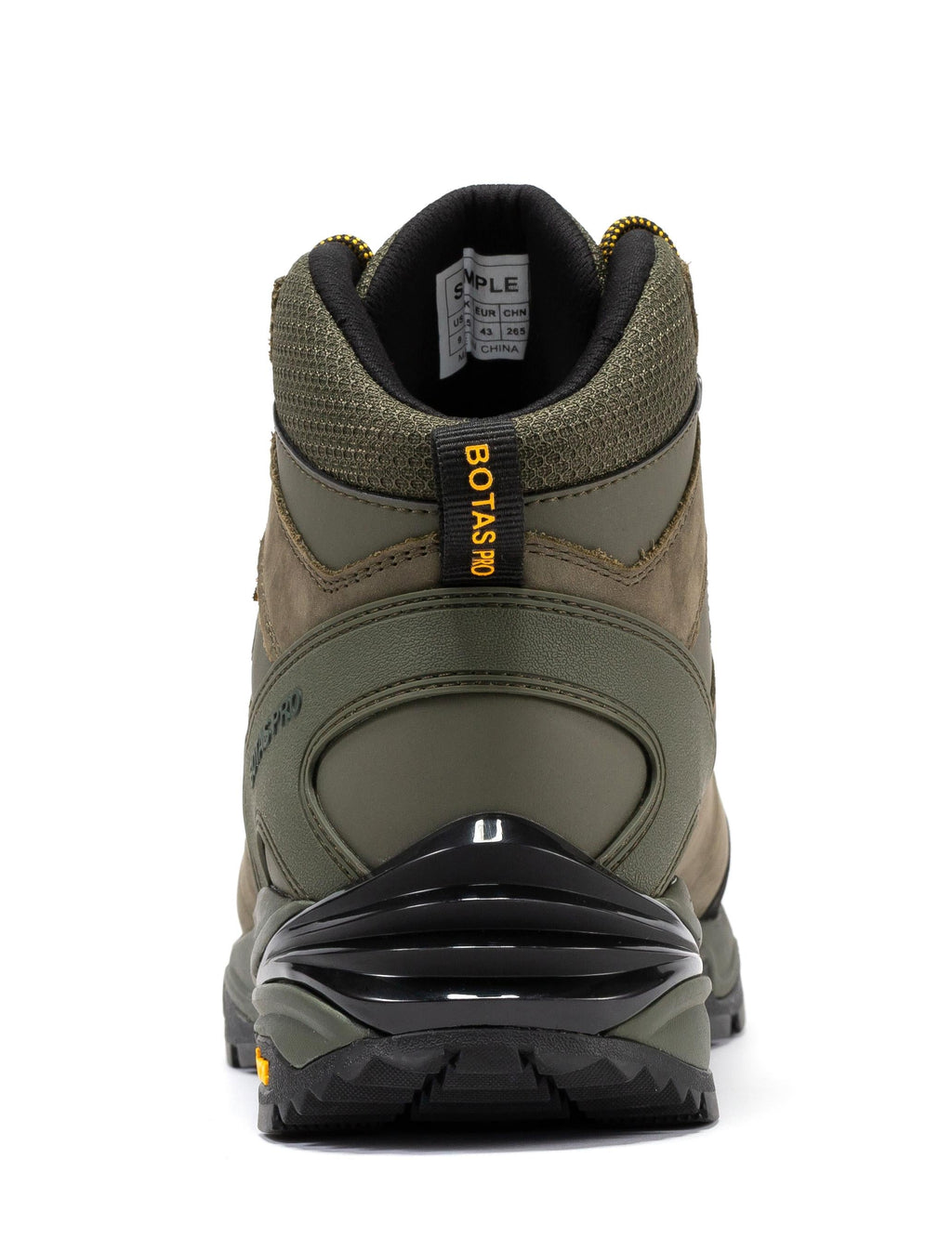 Botas Pro Olive 6 Inch Waterproof Hiking Boots with VIBRAM® Traction Lug Outsole BP22123 - Zero One Outpost