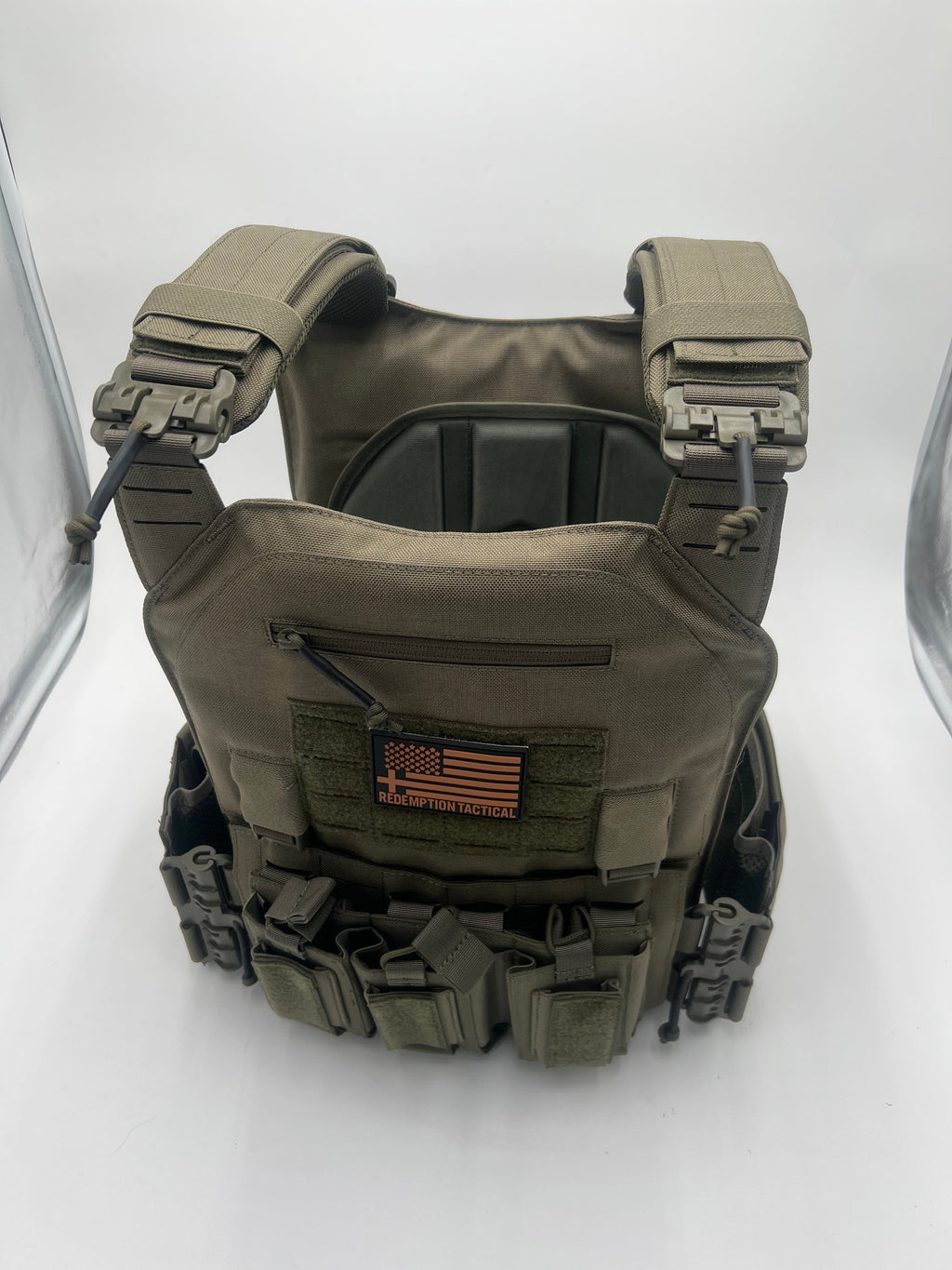 Redemption Tactical® "CRUSADER 2.0 XL” V4 Plate Carrier Vest with Side Cummerbund - Zero One Outpost