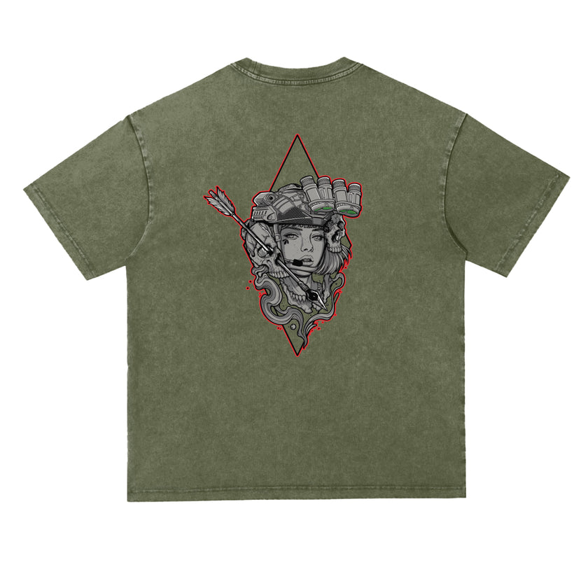 Kafir Collection— Snow-Washed Heavyweight Tees - Zero One Outpost