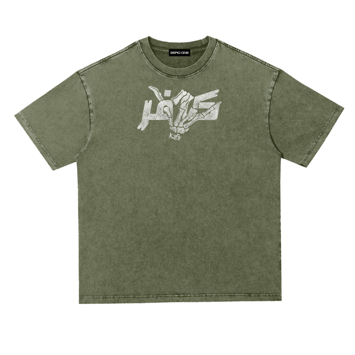 Kafir Collection— Snow-Washed Heavyweight Tees - Zero One Outpost
