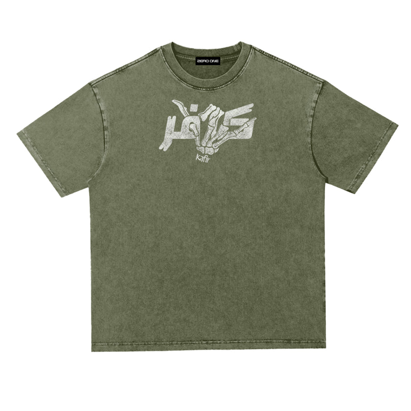 Kafir Collection— Snow-Washed Heavyweight Tees - Zero One Outpost