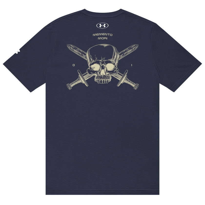 MEMENTO MORI Under Armour Ⓡ athletic t-shirt - Zero One Outpost LLC