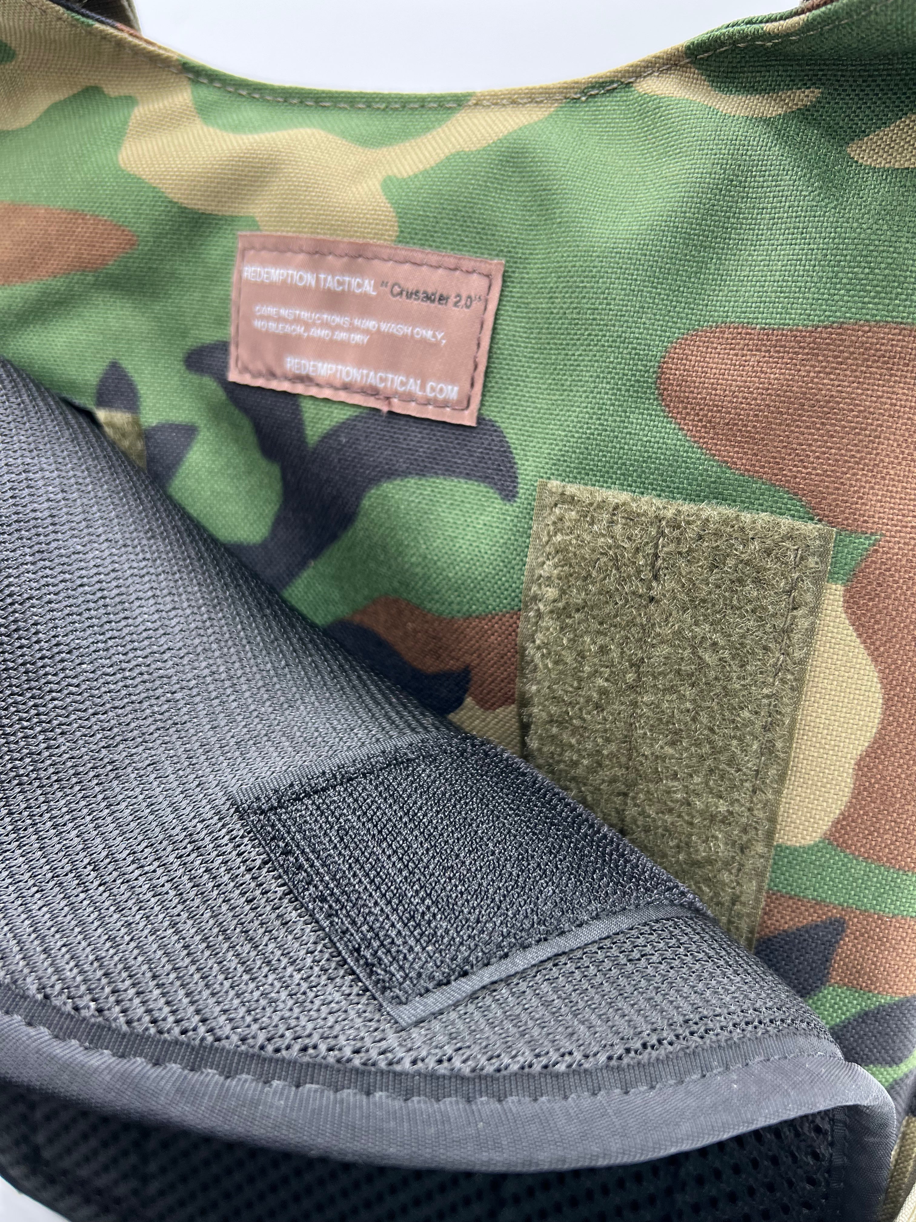 Redemption Tactical CRUSADER 2.0® V4 ARMOR FULL KIT COMBO PACKAGE LIGHTWEIGHT LEVEL IV (2) 10x12 Front/Back Plates (2) 6x8 Side Plates (Level IV) - Zero One Outpost