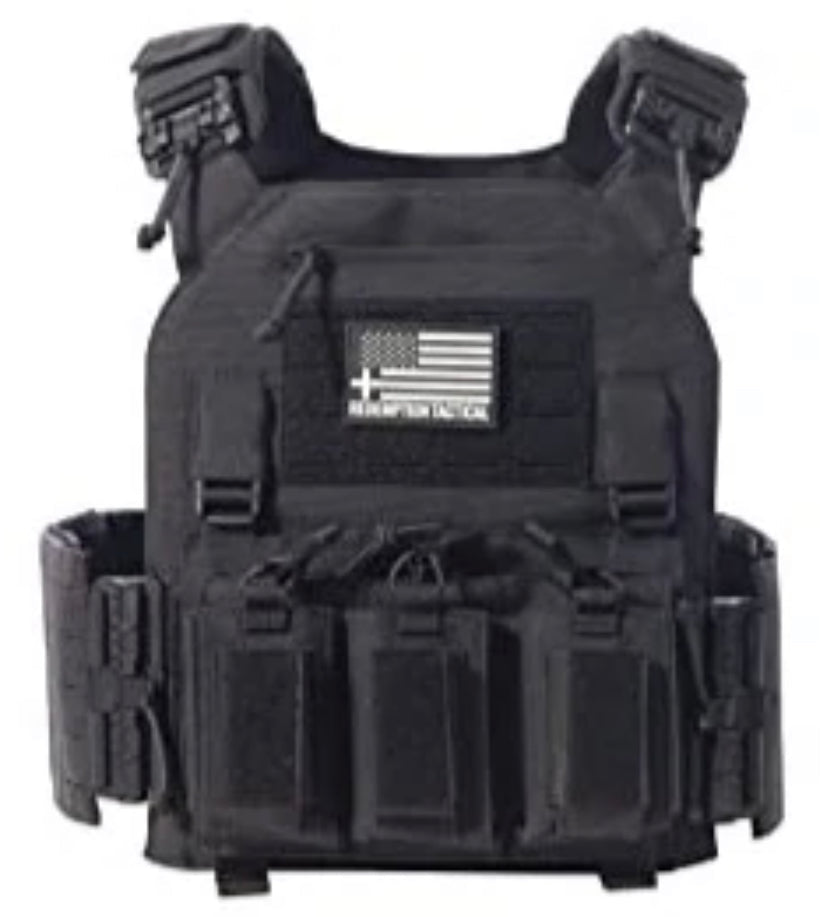 Redemption Tactical CRUSADER 2.0® V4 ARMOR FULL KIT COMBO PACKAGE LIGHTWEIGHT LEVEL IV (2) 10x12 Front/Back Plates (2) 6x8 Side Plates (Level IV) - Zero One Outpost