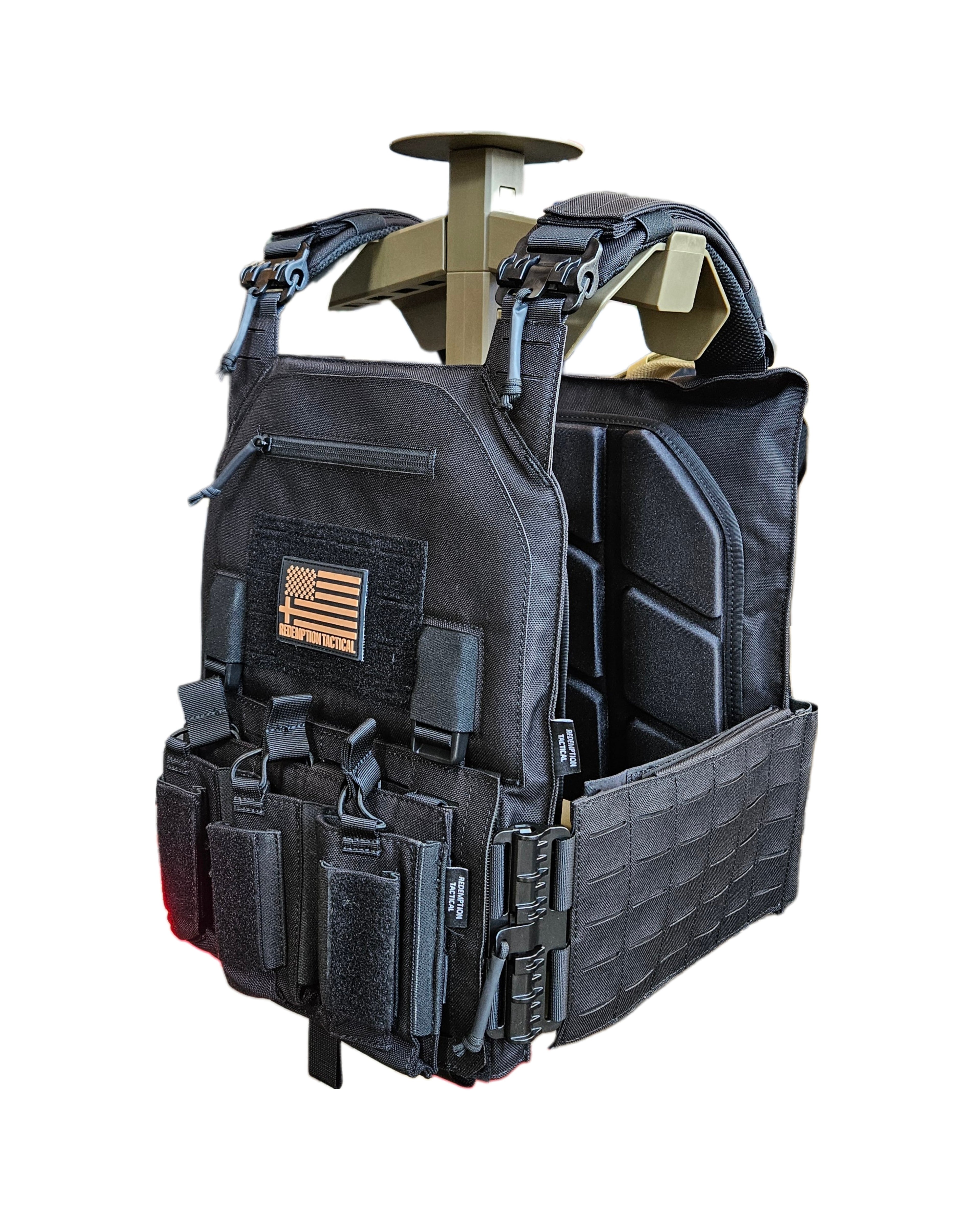 Redemption Tactical® "CRUSADER 2.0 XL” V4 Plate Carrier Vest with Side Cummerbund - Zero One Outpost