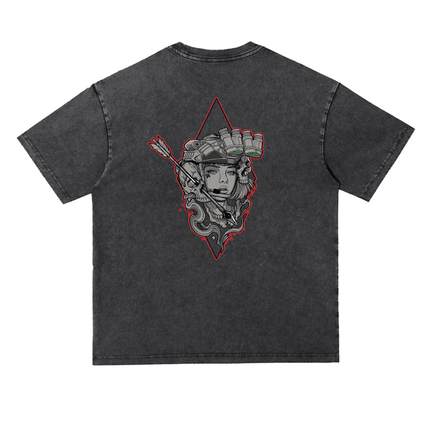 Kafir Collection— Snow-Washed Heavyweight Tees - Zero One Outpost
