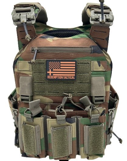 Redemption Tactical CRUSADER 2.0® V4 ARMOR FULL KIT COMBO PACKAGE LIGHTWEIGHT LEVEL IV (2) 10x12 Front/Back Plates (2) 6x8 Side Plates (Level IV) - Zero One Outpost