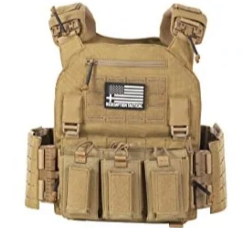 Redemption Tactical CRUSADER 2.0® V4 ARMOR FULL KIT COMBO PACKAGE LIGHTWEIGHT LEVEL IV (2) 10x12 Front/Back Plates (2) 6x8 Side Plates (Level IV) - Zero One Outpost